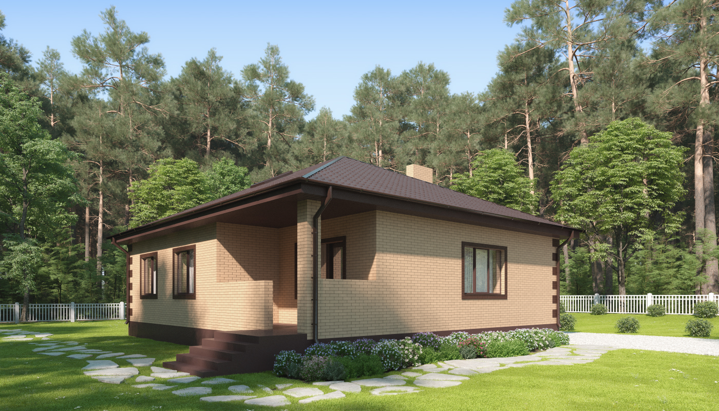 Классический дом 107,58 м² — фотография 2