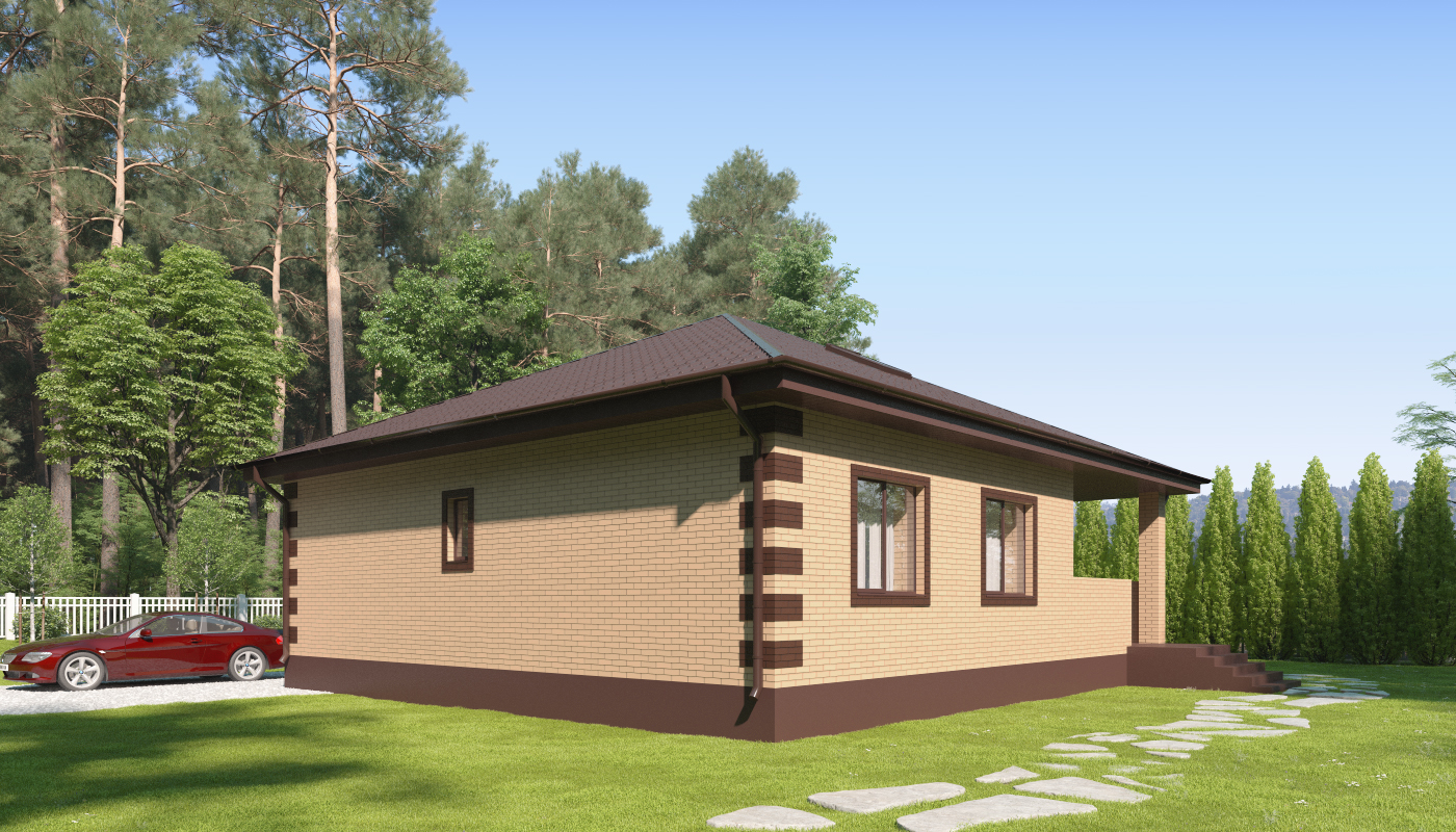 Классический дом 107,58 м² — фотография 3
